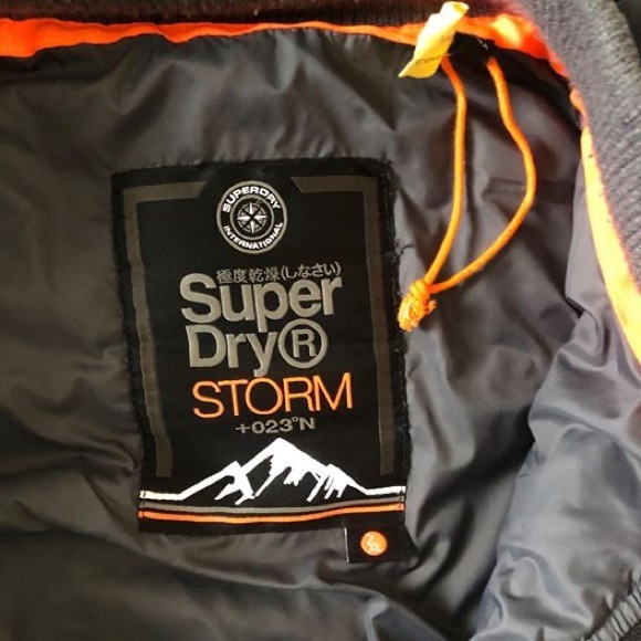 Men's Grey Fall Quilted Soft-Shell Jacket - Picture 3 of 4